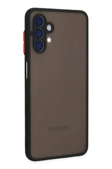 Newface Samsung Galaxy A04S Kılıf Montreal Silikon Kapak - Siyah resmi