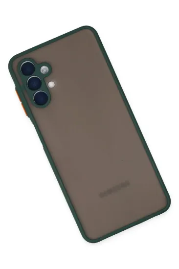 Newface Samsung Galaxy A04S Kılıf Montreal Silikon Kapak - Yeşil resmi