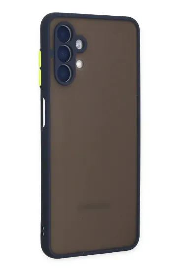 Newface Samsung Galaxy A04S Kılıf Montreal Silikon Kapak - Lacivert resmi