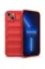 Newface iPhone 15 Kılıf Optimum Silikon - Kırmızı resmi