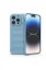 Newface iPhone 15 Pro Max Kılıf Optimum Silikon - Sky Blue resmi