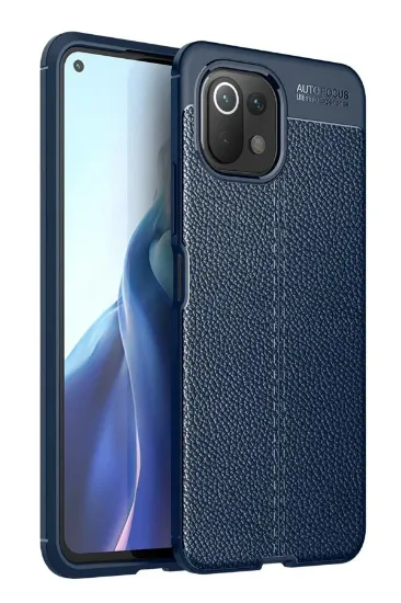 Newface Xiaomi Mİ 11 Lite Kılıf Auto Focus Kapak - Lacivert resmi