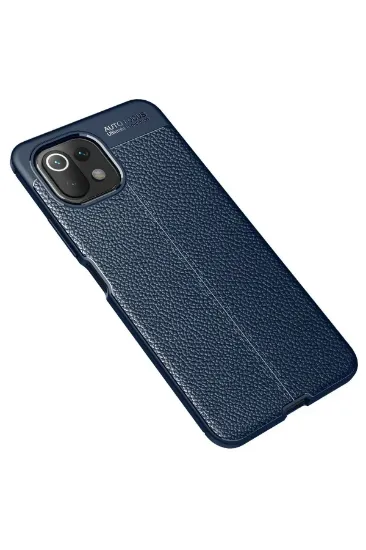 Newface Xiaomi Mİ 11 Lite Kılıf Auto Focus Kapak - Lacivert resmi