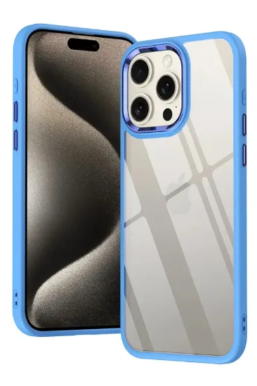 Newface iPhone 15 Pro Max Kılıf Power Silikon - Lila resmi