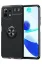 Newface Xiaomi Mİ 11 Lite Kılıf Range Yüzüklü Silikon - Siyah resmi
