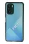 Newface Xiaomi Poco F3 Kılıf Miami Şeffaf Silikon - Koyu Yeşil resmi