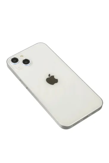 Newface iPhone 14 Diamond Kamera Lens - Sierra Blue resmi