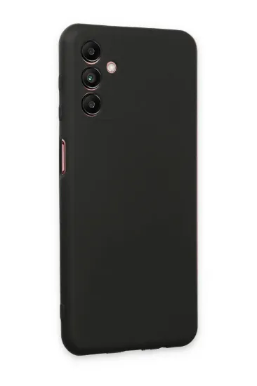 Newface Samsung Galaxy A04S Kılıf First Silikon - Siyah resmi