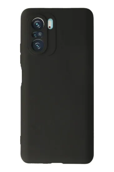Newface Xiaomi Poco F3 Kılıf First Silikon - Siyah resmi
