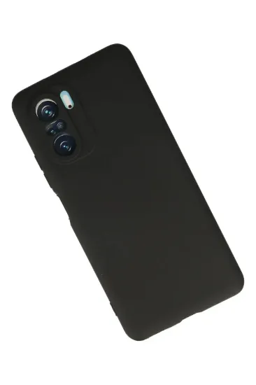 Newface Xiaomi Poco F3 Kılıf First Silikon - Siyah resmi