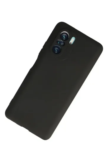 Newface Xiaomi Poco F3 Kılıf First Silikon - Siyah resmi