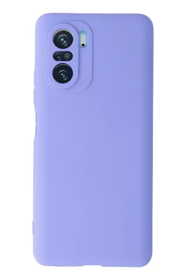 Newface Xiaomi Poco F3 Kılıf First Silikon - Lila resmi
