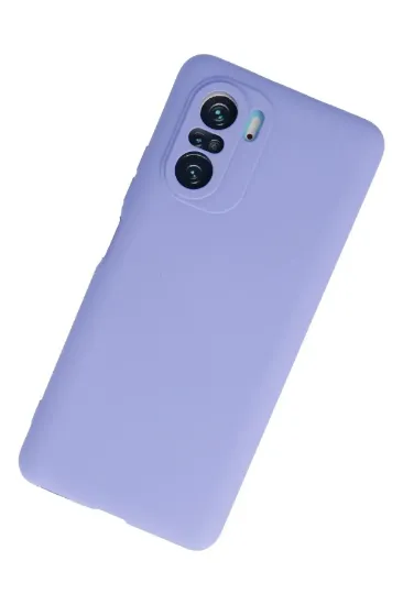Newface Xiaomi Poco F3 Kılıf First Silikon - Lila resmi