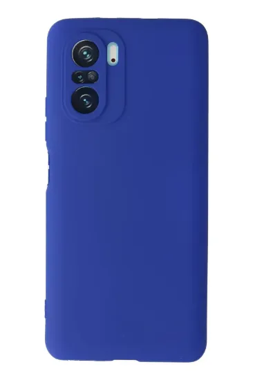 Newface Xiaomi Poco F3 Kılıf First Silikon - Lacivert resmi