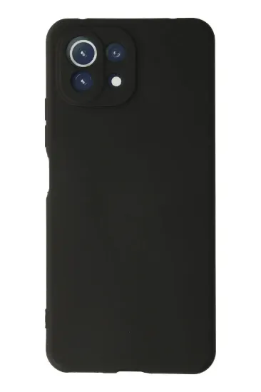Newface Xiaomi Mİ 11 Lite Kılıf First Silikon - Siyah resmi