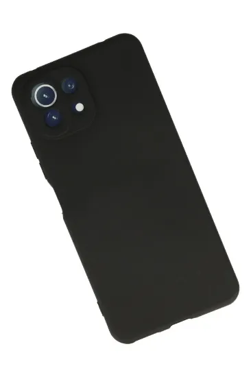 Newface Xiaomi Mİ 11 Lite Kılıf First Silikon - Siyah resmi