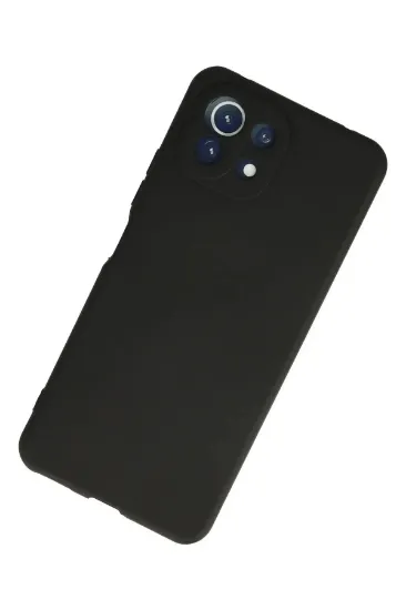 Newface Xiaomi Mİ 11 Lite Kılıf First Silikon - Siyah resmi
