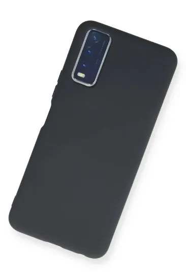 Newface Vivo Y11S Kılıf Nano içi Kadife Silikon - Lacivert resmi