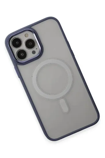 Newface iPhone 15 Pro Max Kılıf Room Magneticsafe Silikon - Sierra Blue resmi