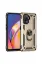 Newface Oppo Reno 5 Lite Kılıf Sofya Yüzüklü Silikon Kapak - Gold resmi
