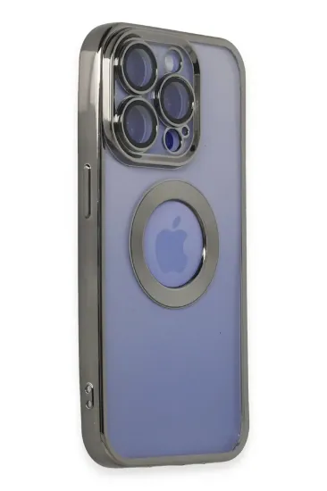 Newface iPhone 15 Pro Kılıf Slot Silikon - Titan Gri resmi