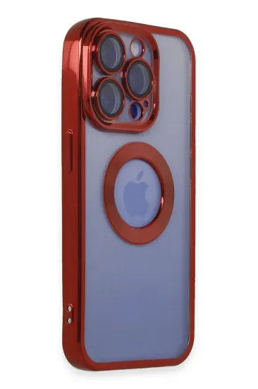 Newface iPhone 15 Pro Kılıf Slot Silikon - Kırmızı resmi