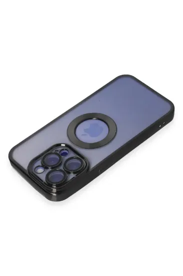 Newface iPhone 15 Pro Max Kılıf Slot Silikon - Siyah resmi
