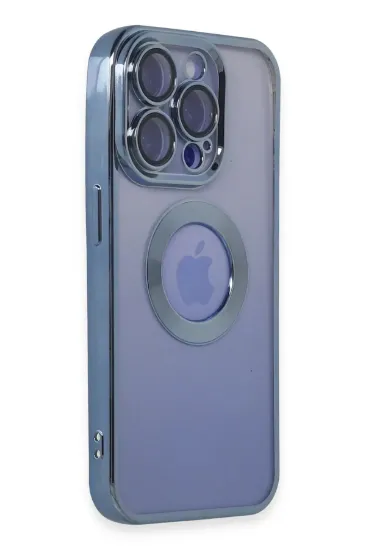 Newface iPhone 15 Pro Max Kılıf Slot Silikon - Sierra Blue resmi