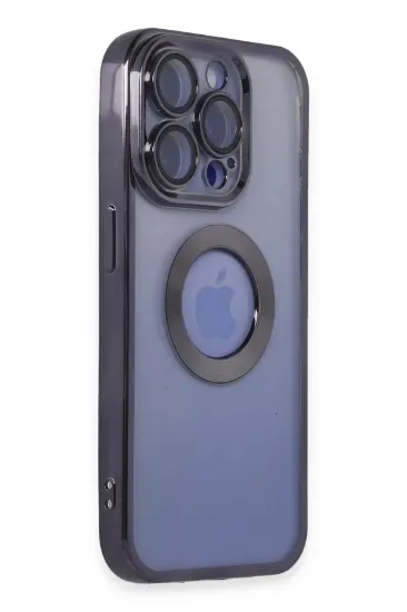 Newface iPhone 15 Pro Max Kılıf Slot Silikon - Mor resmi