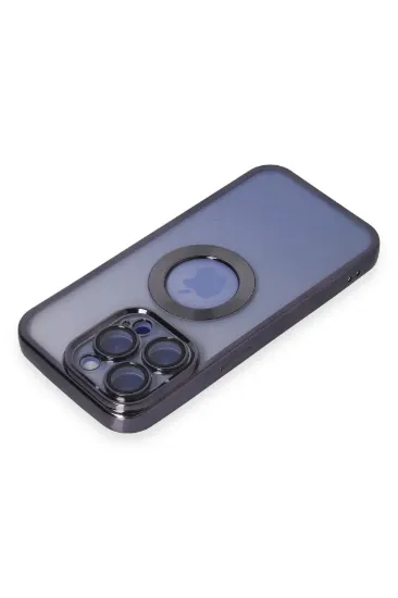 Newface iPhone 15 Pro Max Kılıf Slot Silikon - Mor resmi