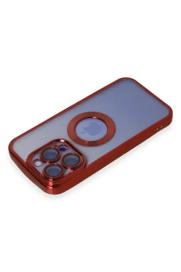 Newface iPhone 15 Pro Max Kılıf Slot Silikon - Kırmızı resmi