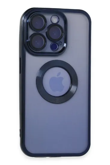 Newface iPhone 15 Pro Max Kılıf Slot Silikon - Lacivert resmi