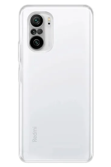 Newface Xiaomi Poco F3 Kılıf Lüx Şeffaf Silikon resmi