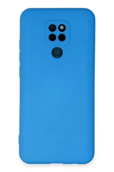 Newface General Mobile GM 20 Kılıf Nano içi Kadife Silikon - Mavi resmi
