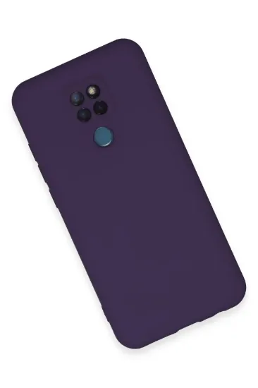 Newface General Mobile GM 20 Kılıf Nano içi Kadife Silikon - Mor resmi