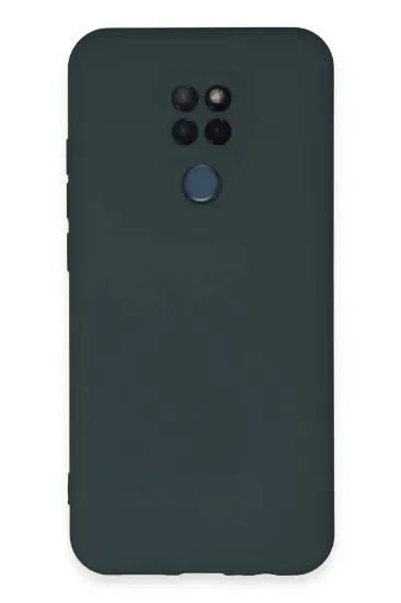 Newface General Mobile GM 20 Kılıf Nano içi Kadife Silikon - Koyu Yeşil resmi