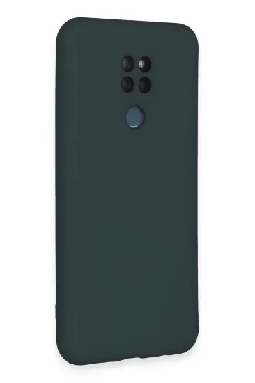 Newface General Mobile GM 20 Kılıf Nano içi Kadife Silikon - Koyu Yeşil resmi