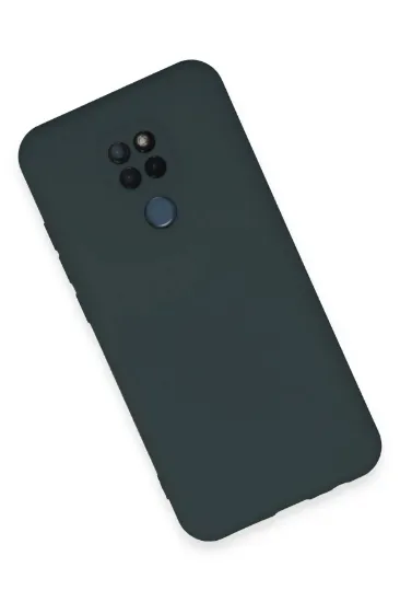 Newface General Mobile GM 20 Kılıf Nano içi Kadife Silikon - Koyu Yeşil resmi