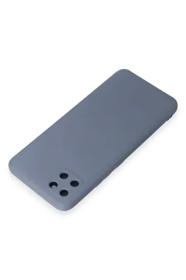 Newface Realme C11 Kılıf Nano içi Kadife Silikon - Gri resmi