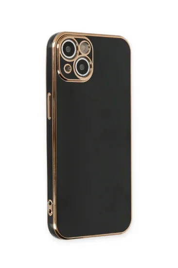 Newface iPhone 15 Kılıf Volet Silikon - Siyah resmi