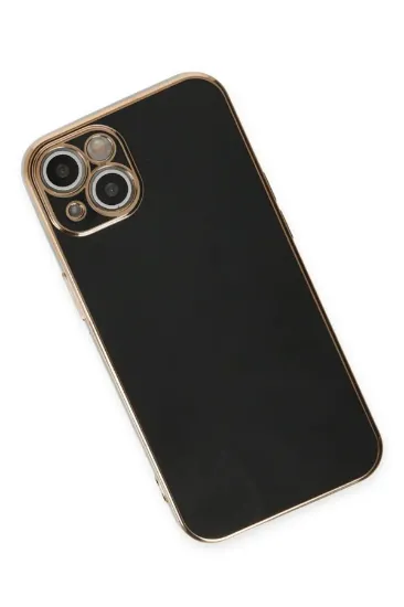 Newface iPhone 15 Kılıf Volet Silikon - Siyah resmi