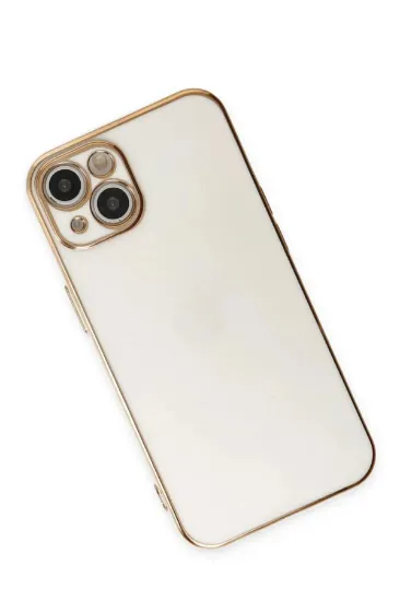 Newface iPhone 15 Kılıf Volet Silikon - Beyaz resmi