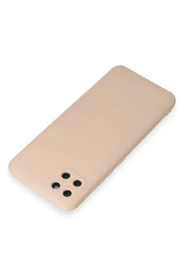 Newface Realme C11 Kılıf Nano içi Kadife Silikon - Pudra resmi