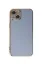 Newface iPhone 15 Kılıf Volet Silikon - Mavi resmi