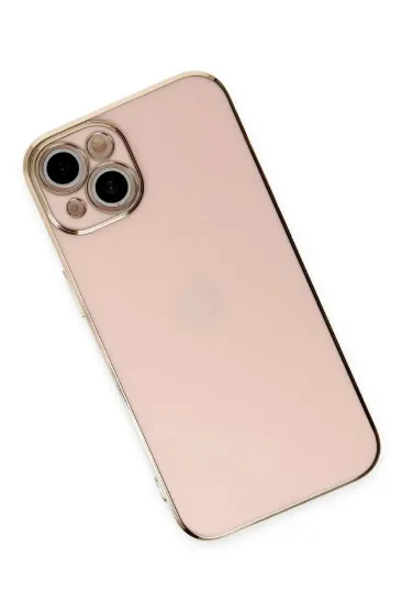 Newface iPhone 15 Kılıf Volet Silikon - Pembe resmi