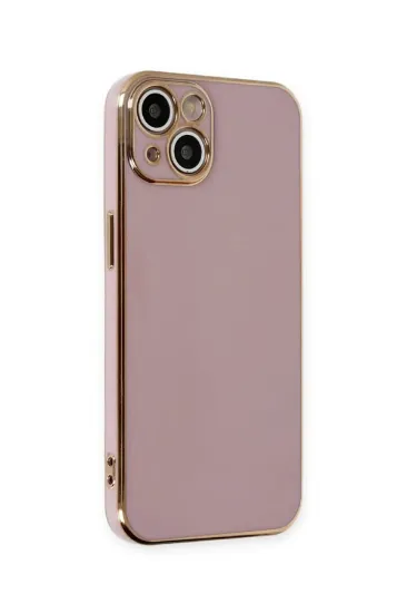 Newface iPhone 15 Kılıf Volet Silikon - Mor resmi