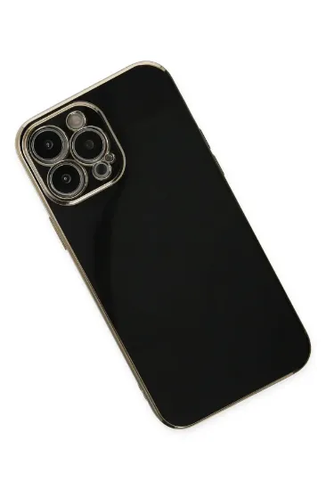 Newface iPhone 15 Pro Max Kılıf Volet Silikon - Siyah resmi