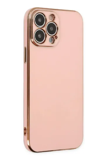 Newface iPhone 15 Pro Max Kılıf Volet Silikon - Pembe resmi