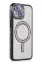 Newface iPhone 15 Kılıf Joke Simli Magneticsafe Kılıf - Siyah resmi