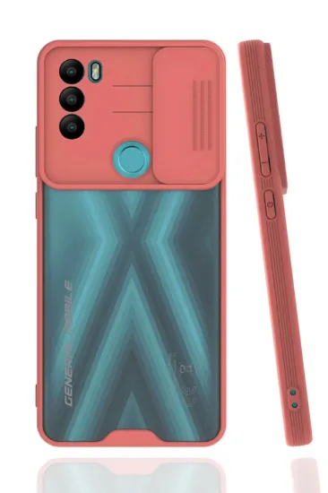 Newface General Mobile GM 21 Plus Kılıf Platin Kamera Koruma Silikon - Pembe resmi